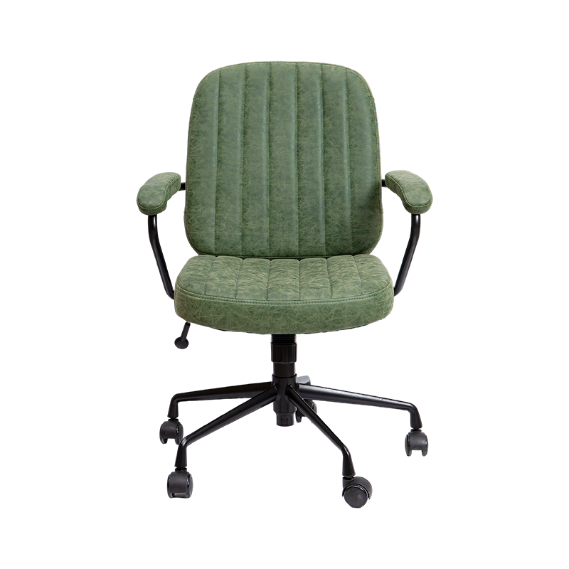 Green Simple Adjustable Function PU katad na Tagapangulo ng Opisina